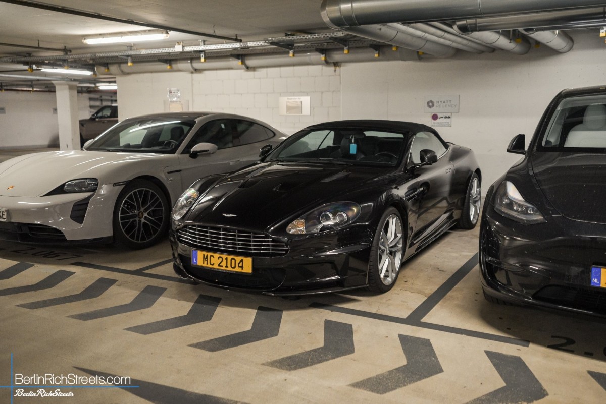 Aston Martin DBS Volante spotted in Düsseldorf — BerlinRichStreets